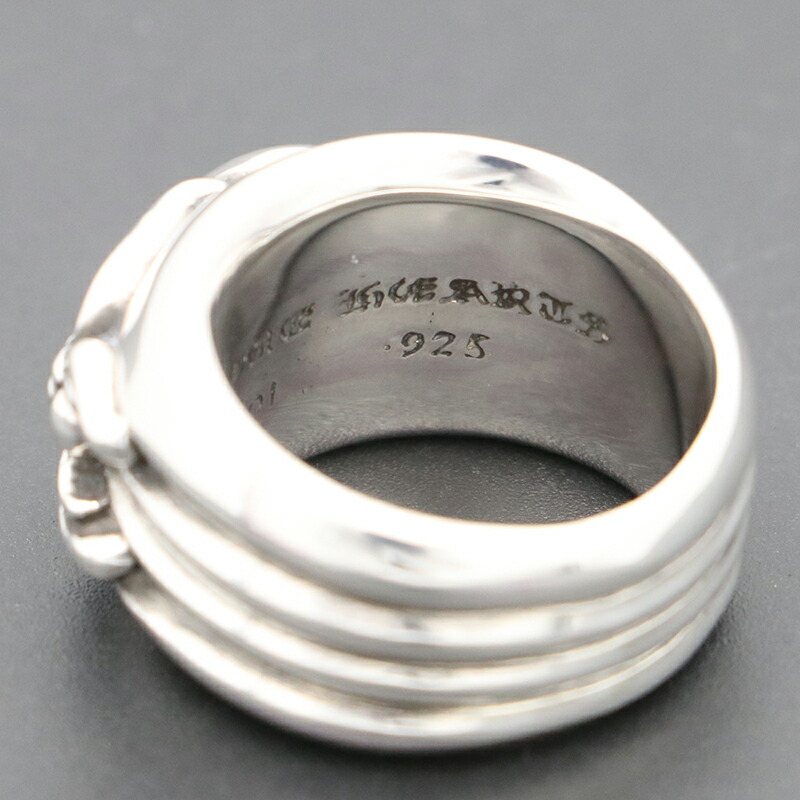 楽天市場】クロムハーツ【CHROMEHEARTS】ダガーハートリング/ハート