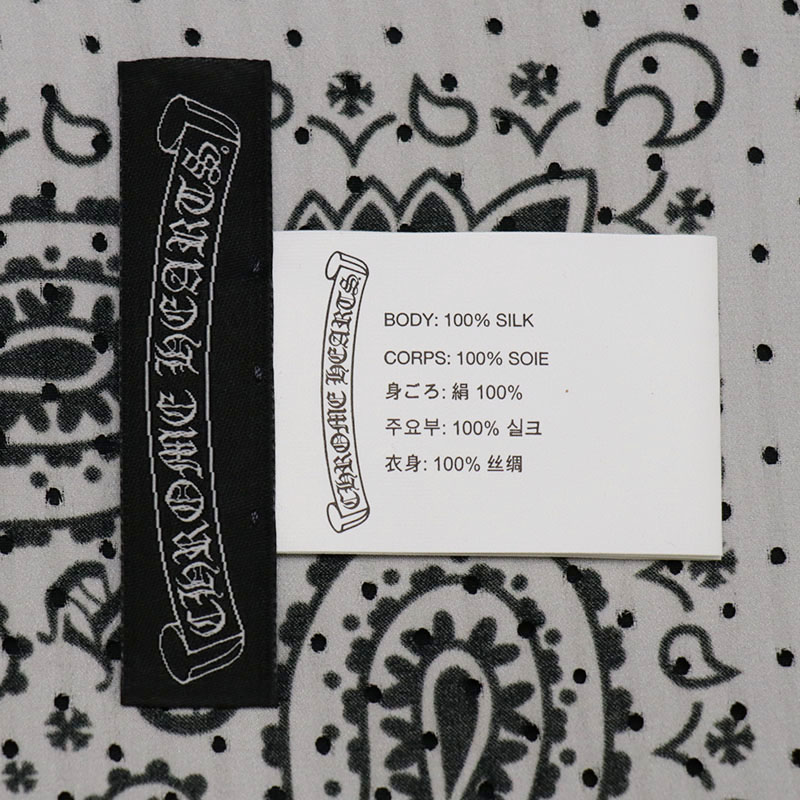 楽天市場】クロムハーツ【CHROMEHEARTS】バンダナ/パンチング/CHプラス