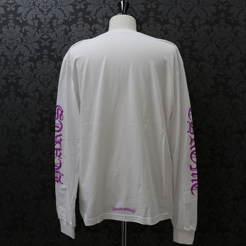 楽天市場】クロムハーツ【CHROMEHEARTS】パープル/紫/ロゴプリント