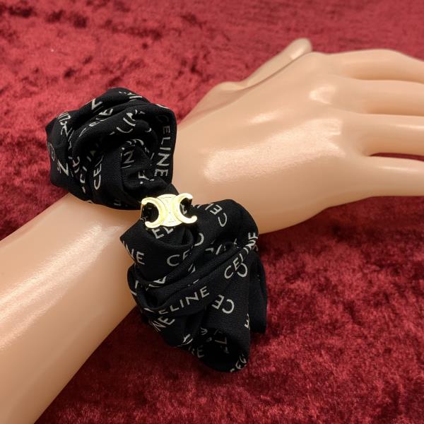 楽天市場】CELINE セリーヌ シュシュ ヘアゴム ヘアアクセサリー