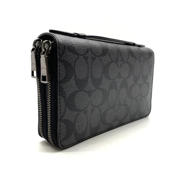 楽天市場】COACH コーチ F93504 ダブルジップ トラベル オーガナイザー