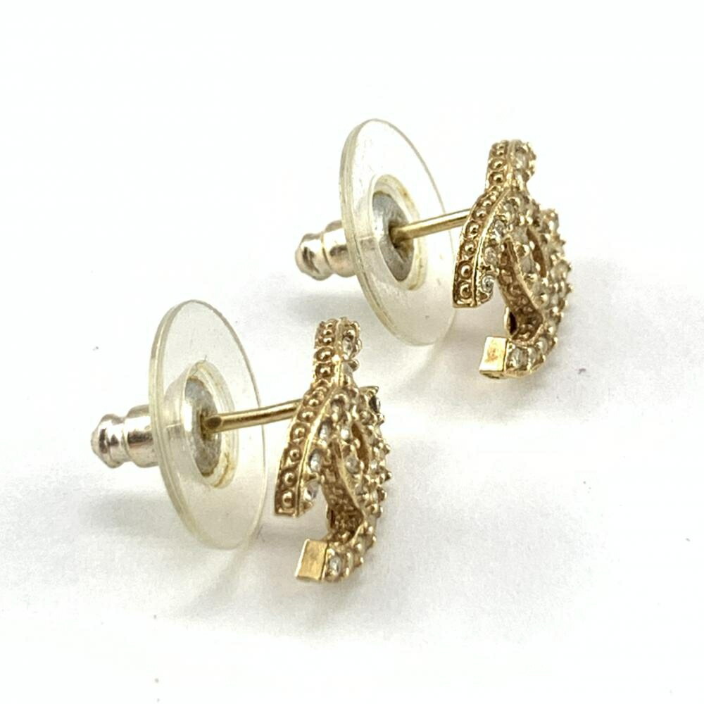 楽天市場】CHANEL シャネル ココマーク ラインストーンピアス B15C