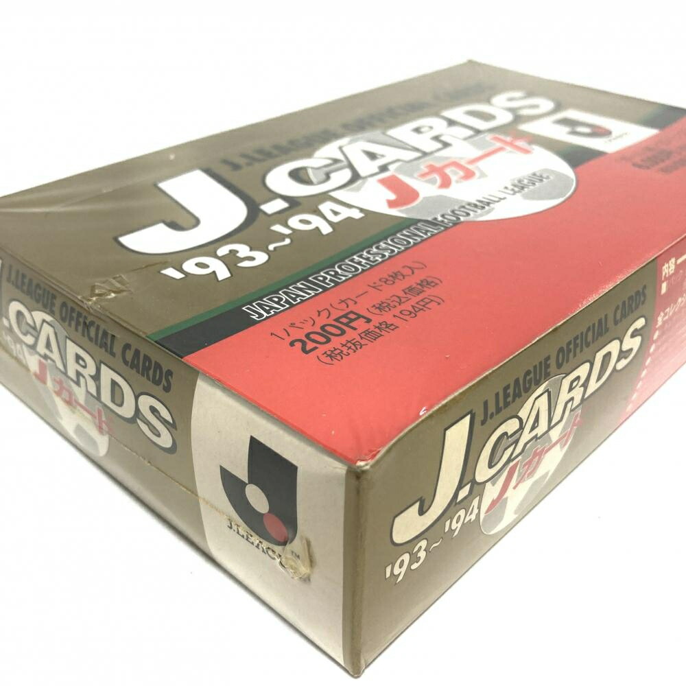楽天市場】【エポック社】J.LEAGUE Jリーグ 93~94 Jカード 1箱30パック