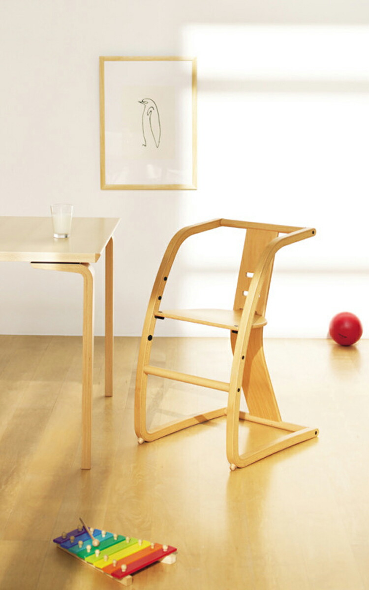 楽天市場】天童木工 キッズチェア 『Titi chair』 T-5623WB-NT : 金