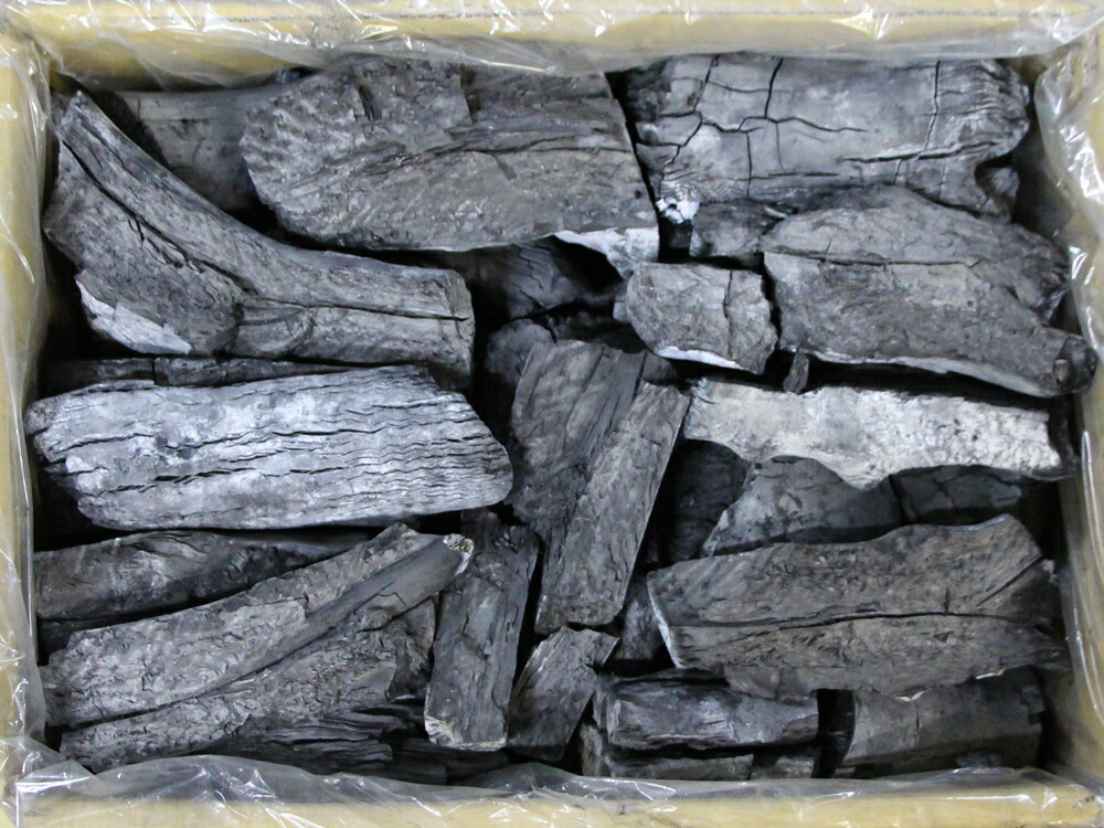 楽天市場】【極紀州製法】 伝説の備長炭 白炭 （15kg） 上割大 : 業務