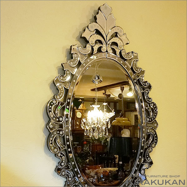 楽天市場】【スーパーセール価格】 鏡 壁掛け アンティーク ベネチアン