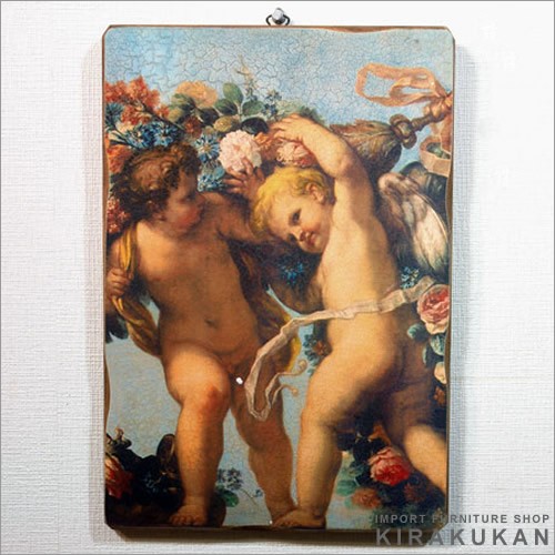 楽天市場】【スーパーセール期間限定価格】 イタリア製 天使 額絵