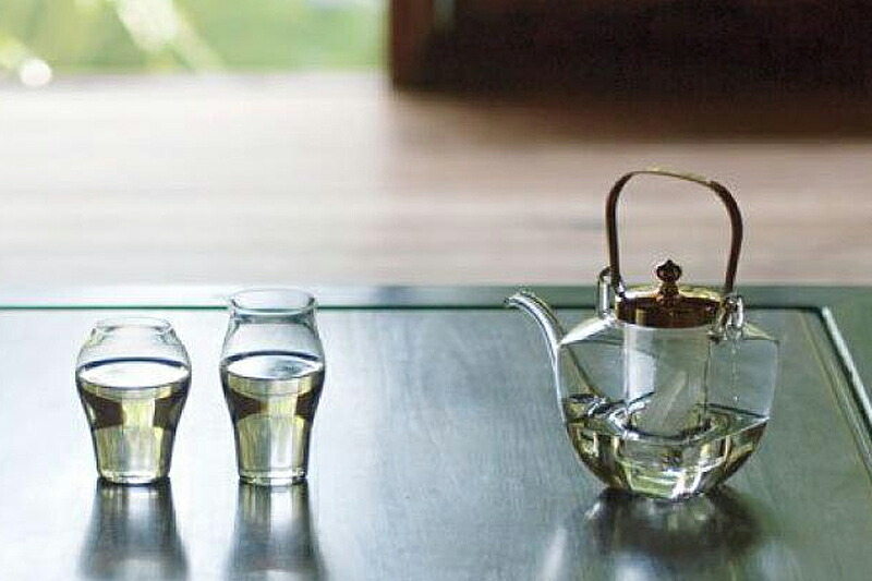 楽天市場】角 ちろり 銀ソフト 中子付き 154-SLF 日本酒 耐熱ガラス