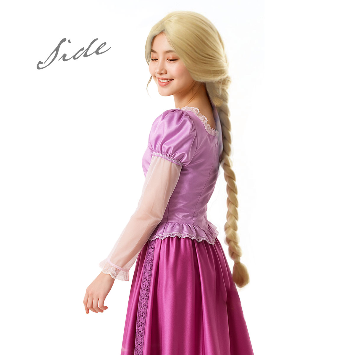 楽天市場】ラプンツェル ウィッグ コスプレ プリンセス 付け毛 金髪