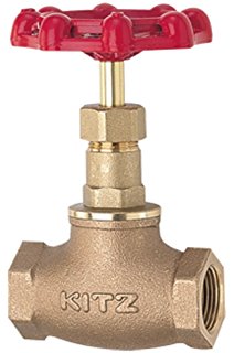 楽天市場】☆KITZ/キッツ J-2 (50A) 青銅 グローブバルブ 10K J