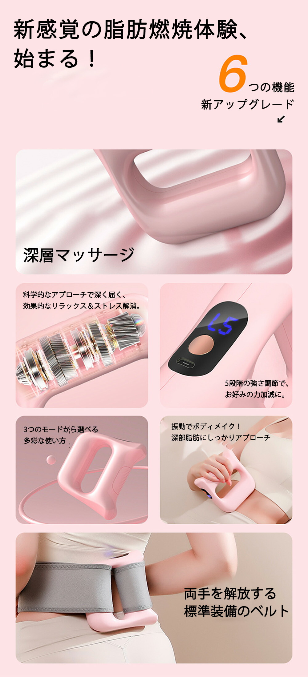 楽天市場】☆静かすぎて逆にビビるレベル！？☆マッサージガンミニ