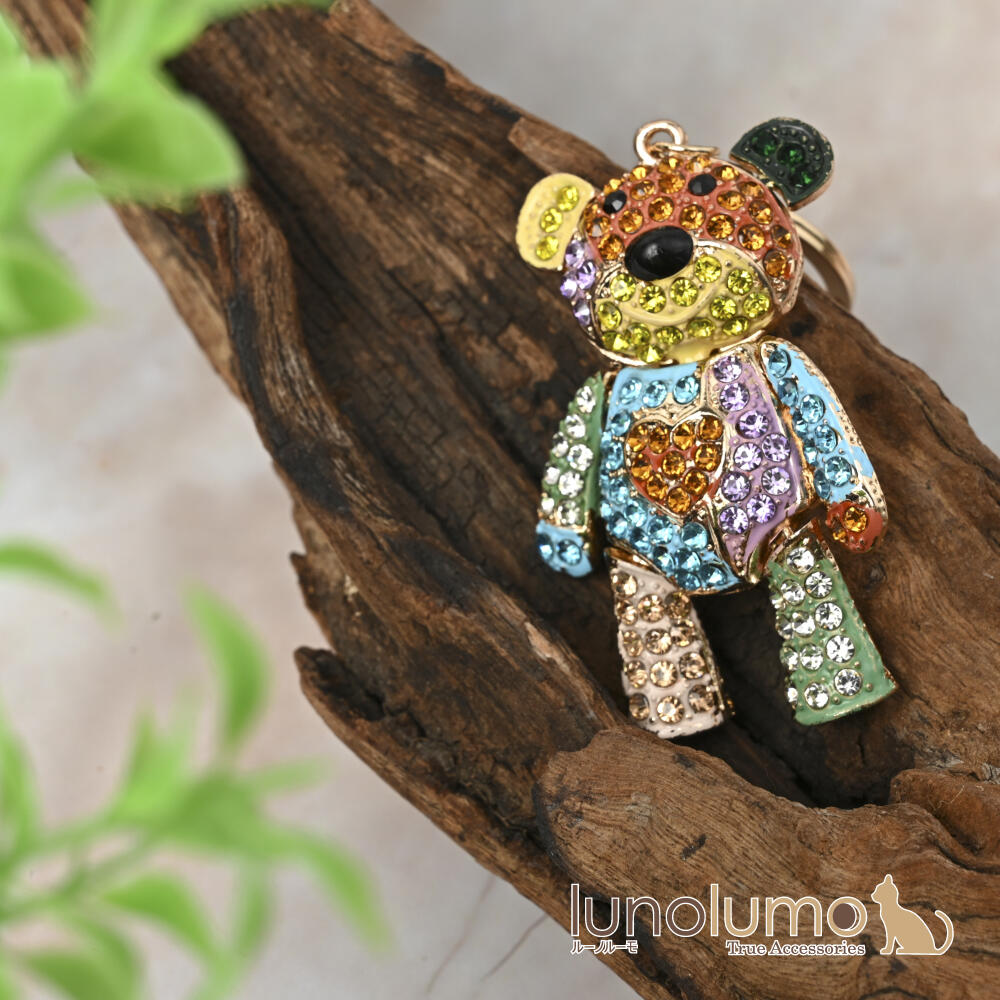 楽天市場】キーホルダー バッグチャーム レディース くま クマ 熊