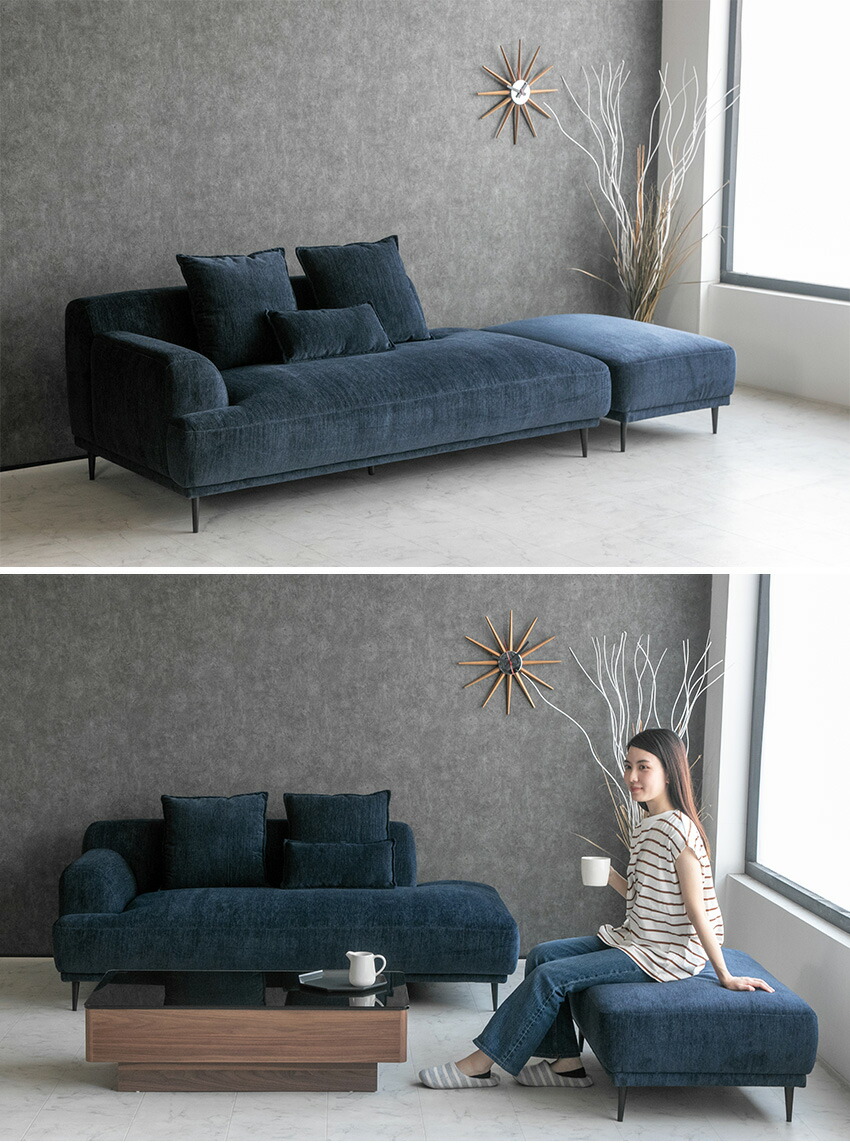 楽天市場】【送料無料】 ソファー ファブリック 2人掛け 3人掛け 布