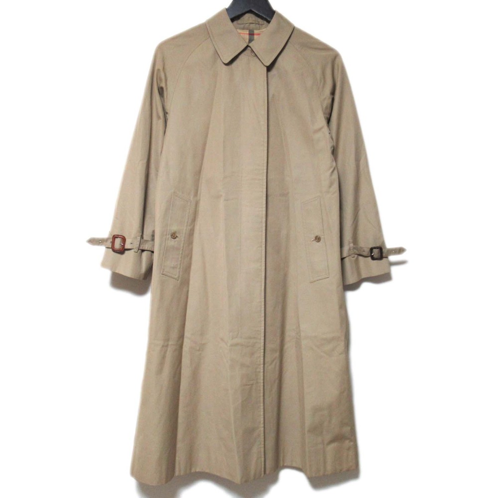 楽天市場】バーバリー ステンカラーコート ノヴァチェックの通販