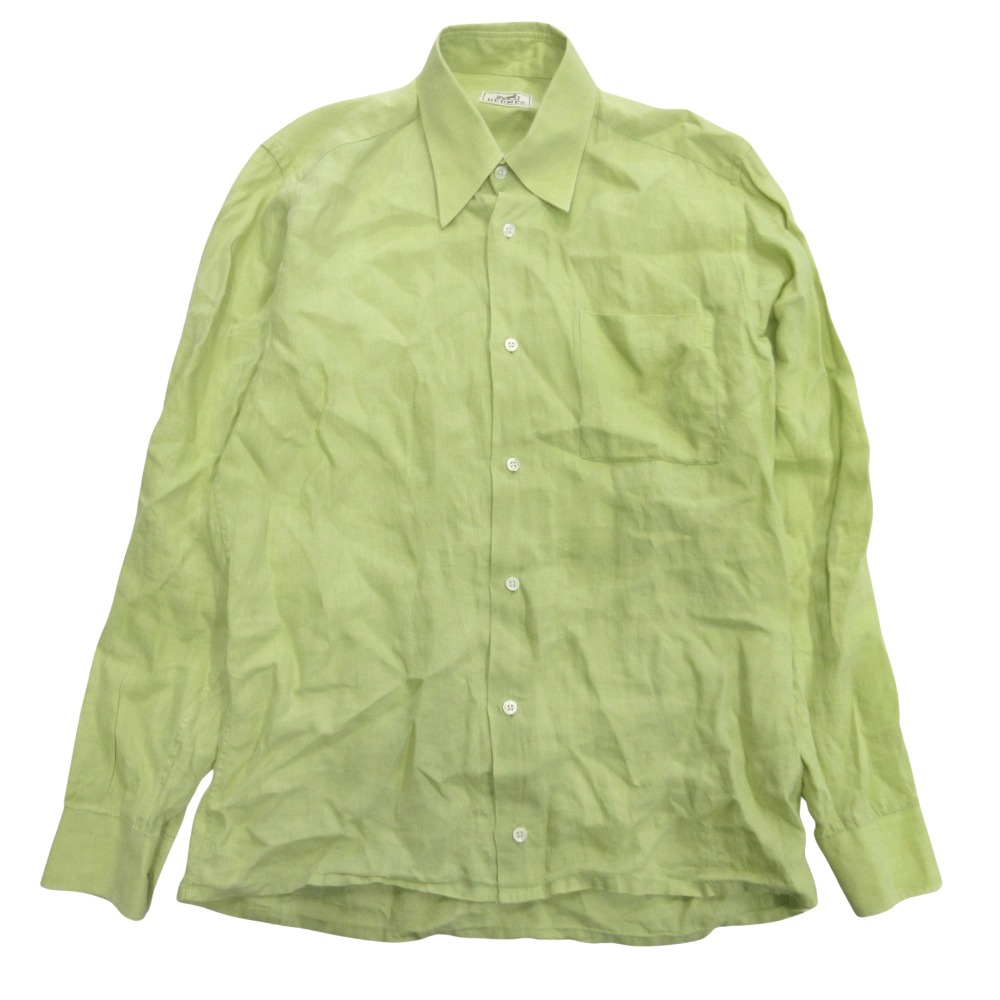 楽天市場】リネン（ブランドエルメス）（カジュアルシャツ｜トップス