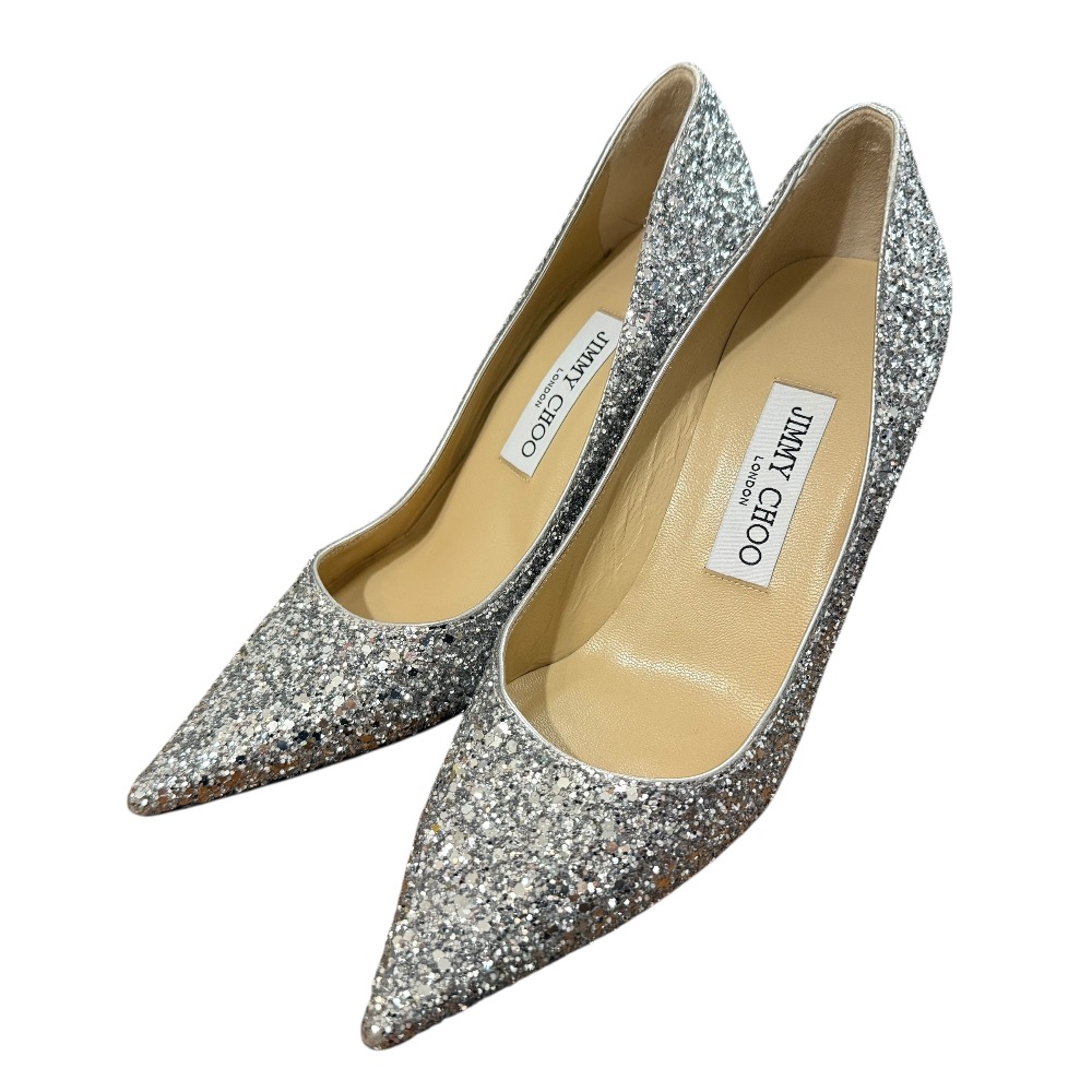 楽天市場】ジミーチュウ パンプス グリッターの通販