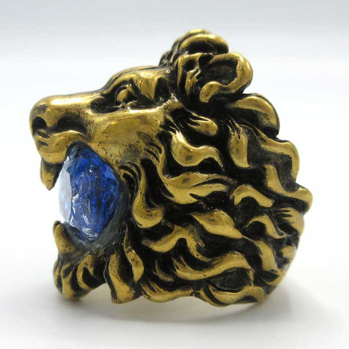 楽天市場】グッチ リング 指輪 アクセサリー GUCCI LION HEAD ライオン