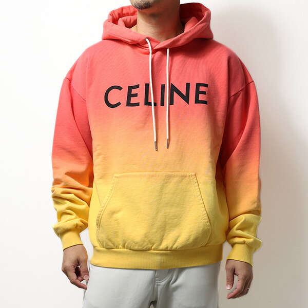 楽天市場】CELINE セリーヌ Cotton Fleece Loose Hoodie コットン