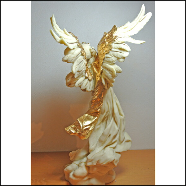 楽天市場】【送料無料】ゆたかな心天使 エンジェル 像 天使 エンジェル