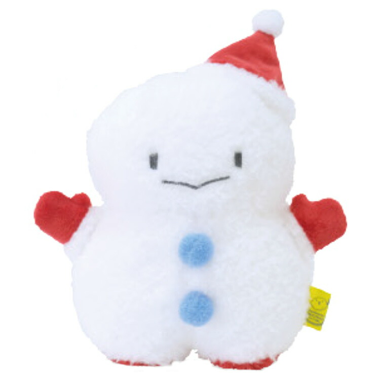 楽天市場】ふわふわたっとん ぬいぐるみS ゆきだるま RD 049929