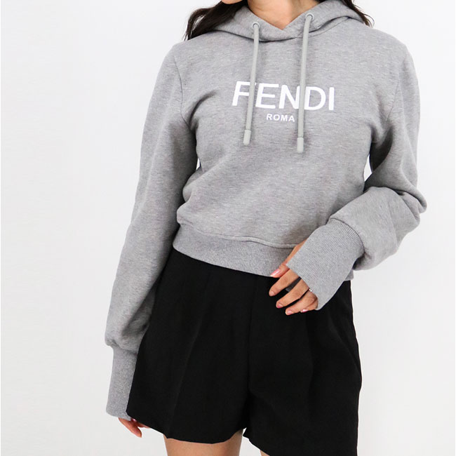 楽天市場】FENDI フェンディ レディースロゴフーディ FS7516 ALCBF1IHH