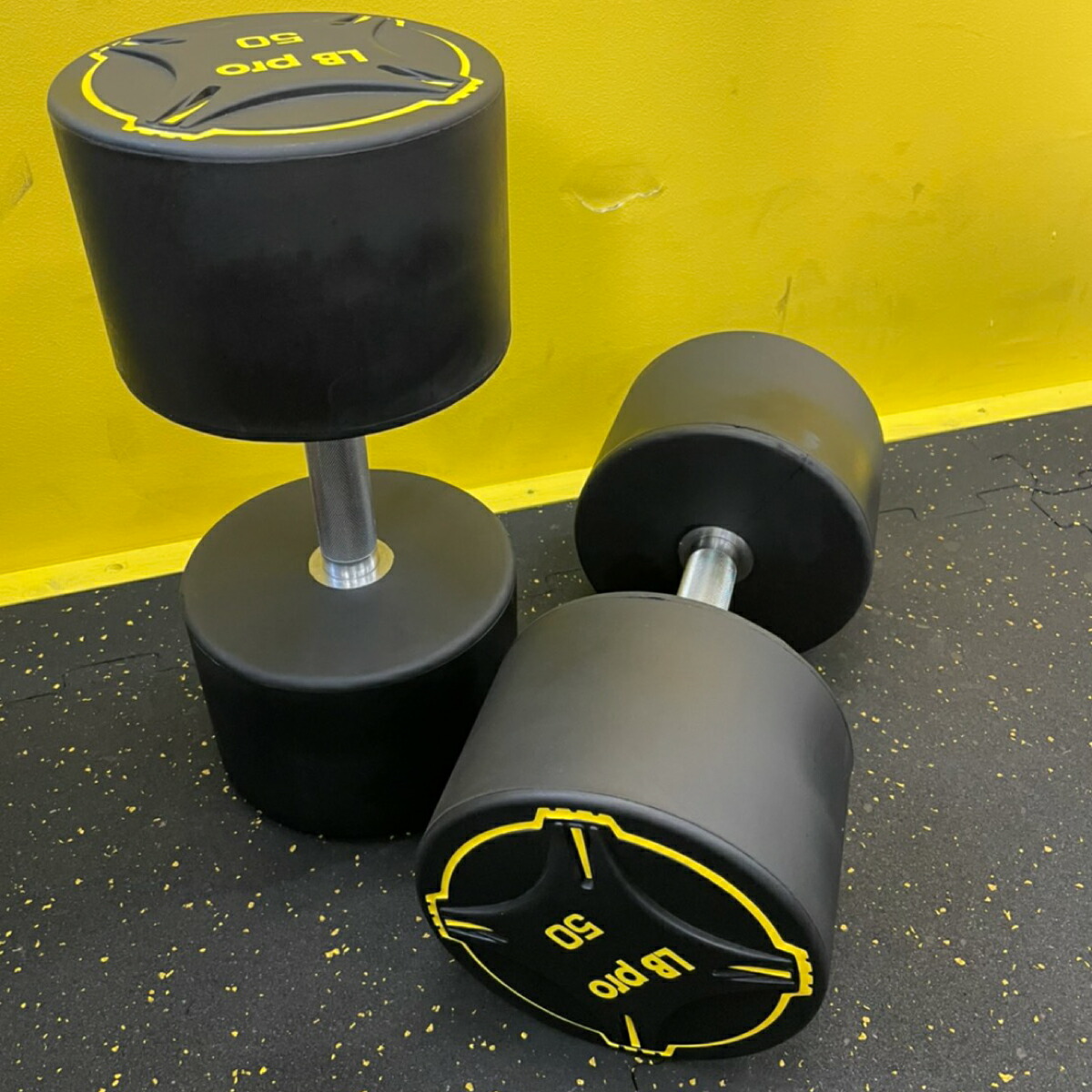 楽天市場】TPU ダンベル 50kg × 2個 セット バーベル メンズ