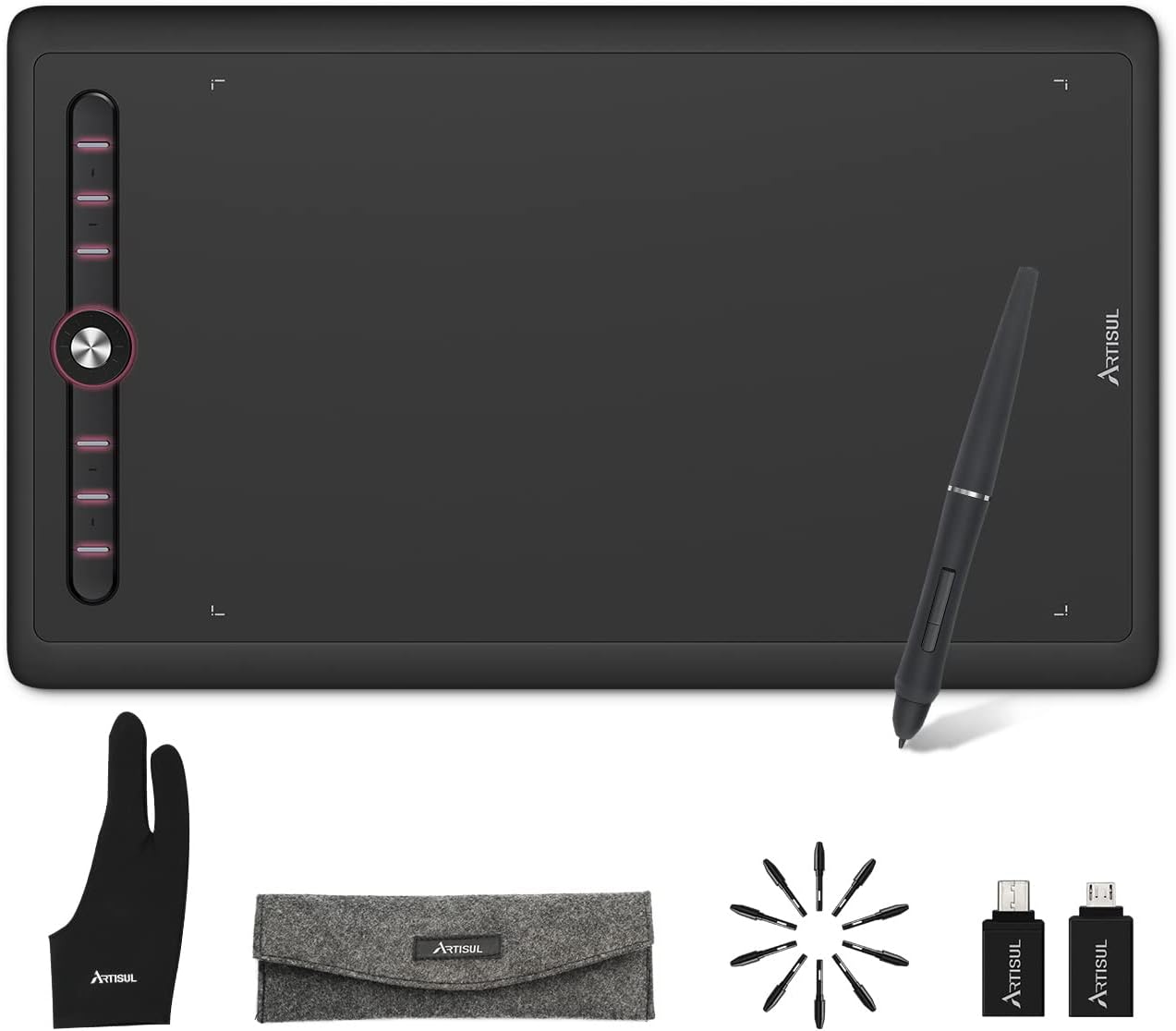 楽天市場】Artisul M0610Pro ペンタブレット 10x6.3インチ 8192段階 板