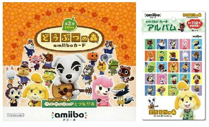 楽天市場】どうぶつの森amiiboカード 第2弾 (1BOX 50パック入り)+
