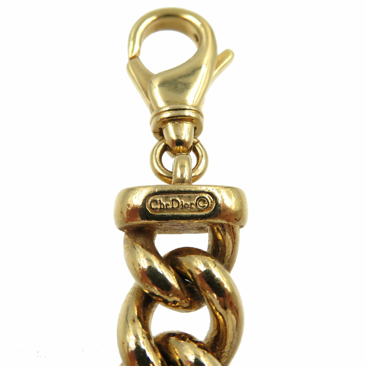 楽天市場】美品 クリスチャンディオール ヴィンテージ チェーン GP