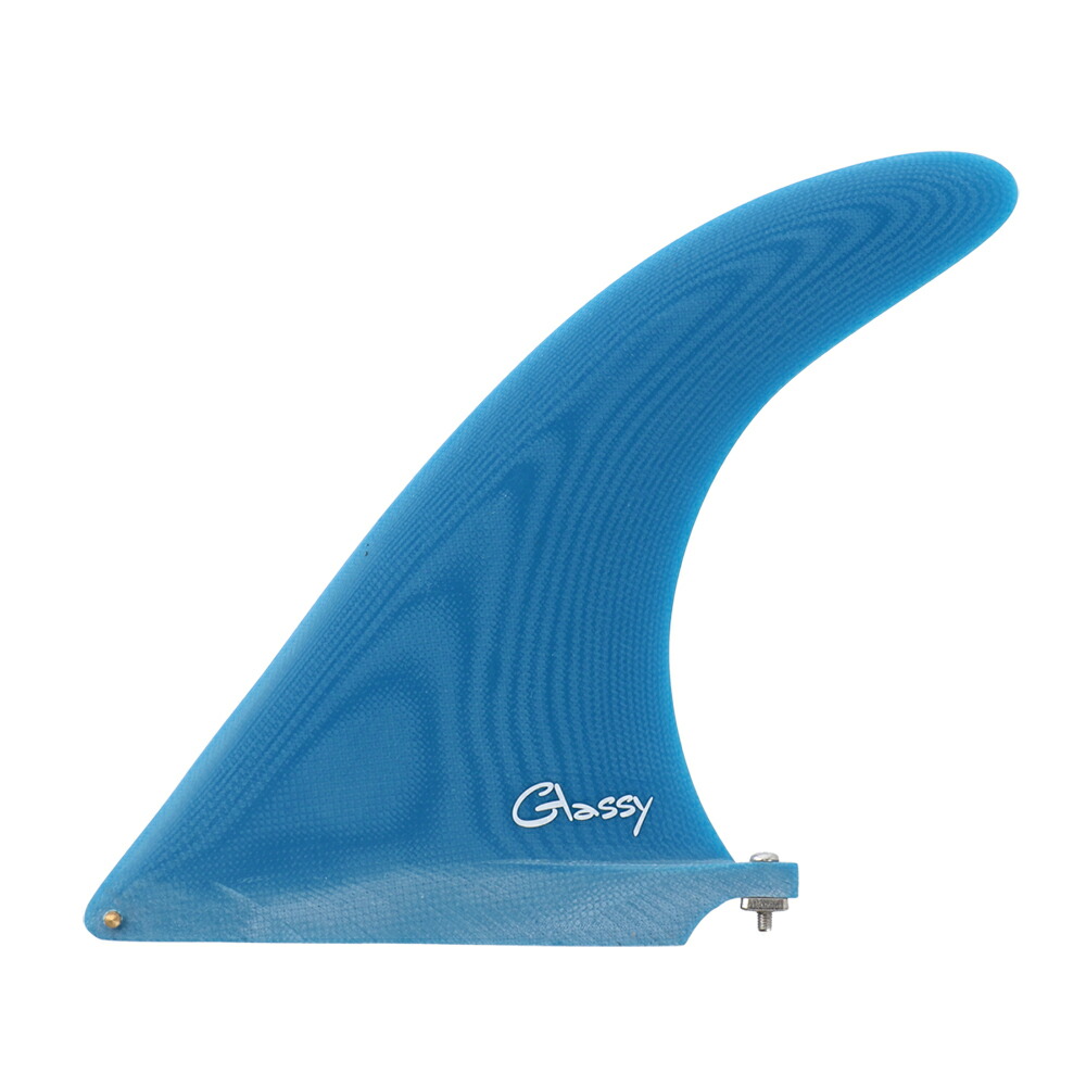 新品未使用シングルフィン7.5インチ ホワイト×ブラウン スクリュー付き