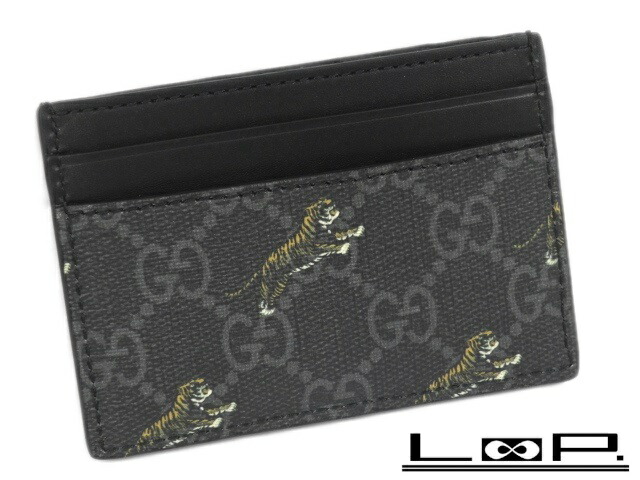 楽天市場】□未使用□ グッチ カード ホルダー カード ケース タイガー