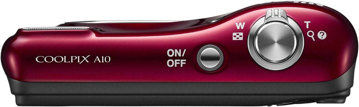楽天市場】【中古】Nikon デジタルカメラ COOLPIX A10 レッド 光学5倍