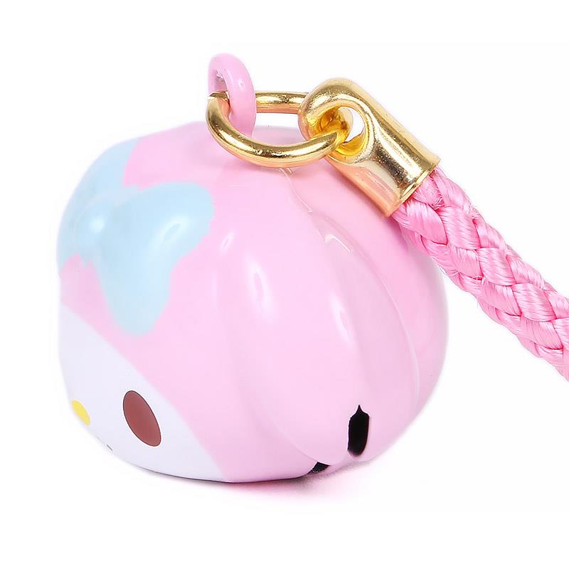 楽天市場】マイメロディ フェイス形鈴根付け ストラップ サンリオ