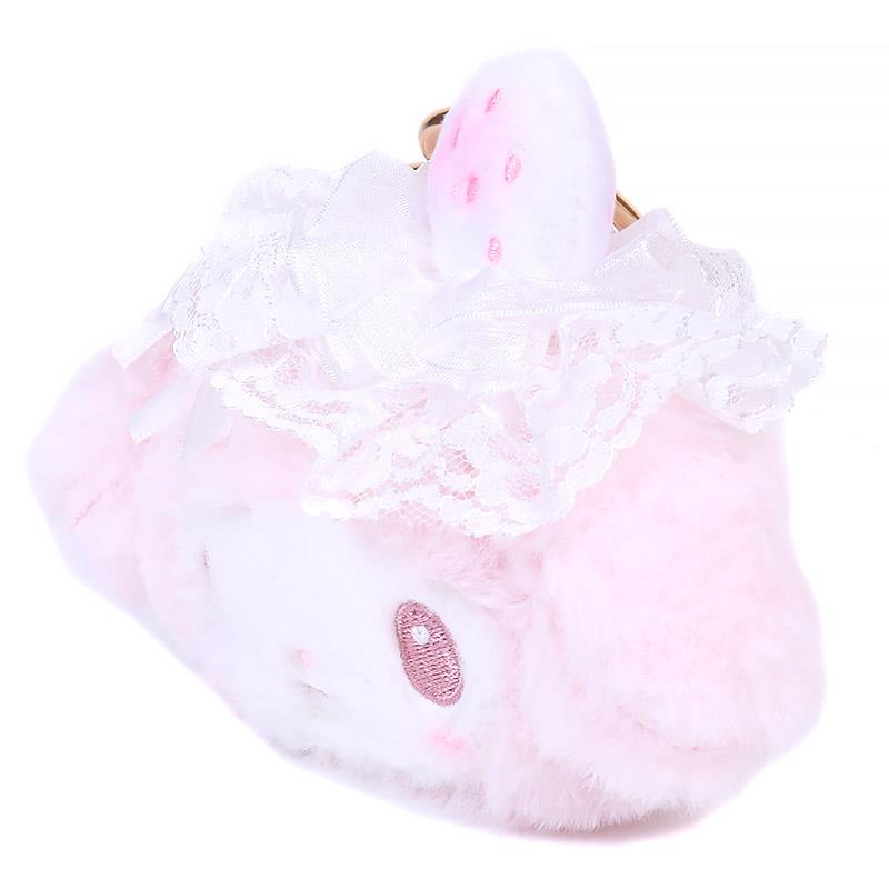 楽天市場】マイメロディ フェイス形ポーチ ポーチ 白いちごのティー