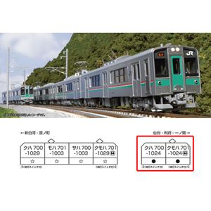 カトー 701系1000番台 仙台色 2両セット 10-1554 (鉄道模型) 価格比較