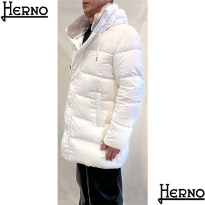 楽天市場】HERNO ヘルノ ダウンコート メンズ ロングジャケット