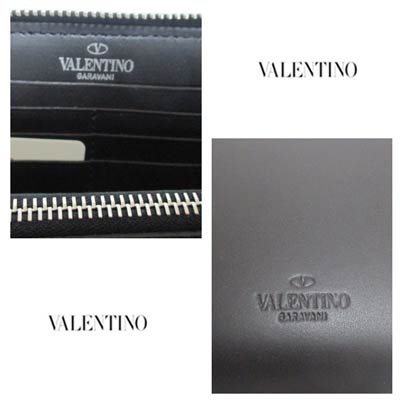 楽天市場】ヴァレンティノ VALENTINO メンズ 小物 ウォレット 長財布