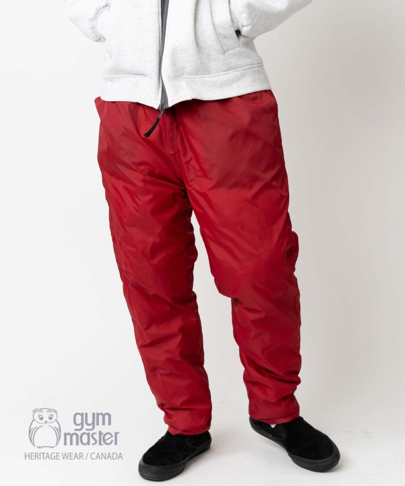 楽天市場】gym master 公式 RVマウンテンキルトパンツ｜機能中ワタ 暖