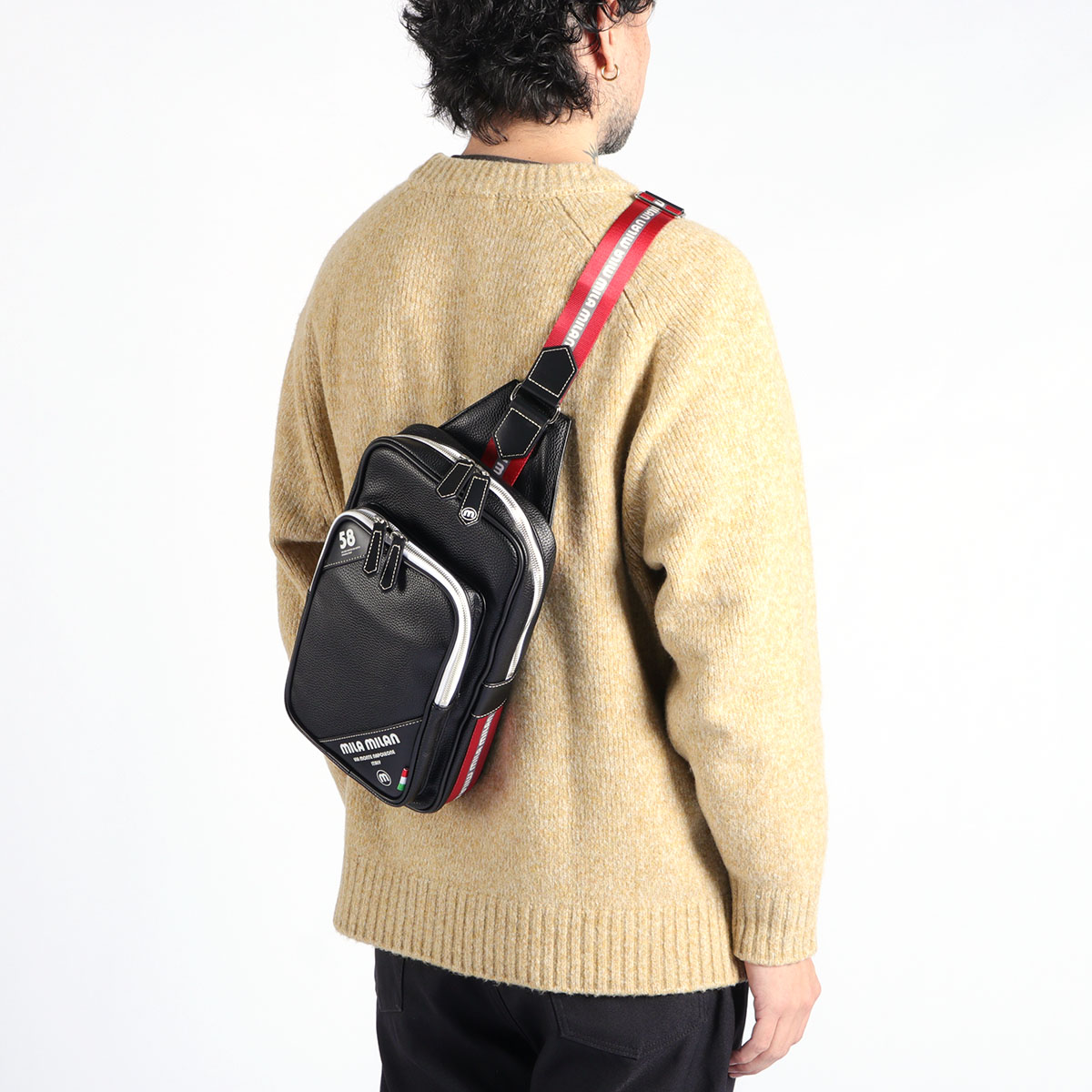 楽天市場】ミラ・ミラン ボディバッグ 斜めがけバッグ 斜めがけ