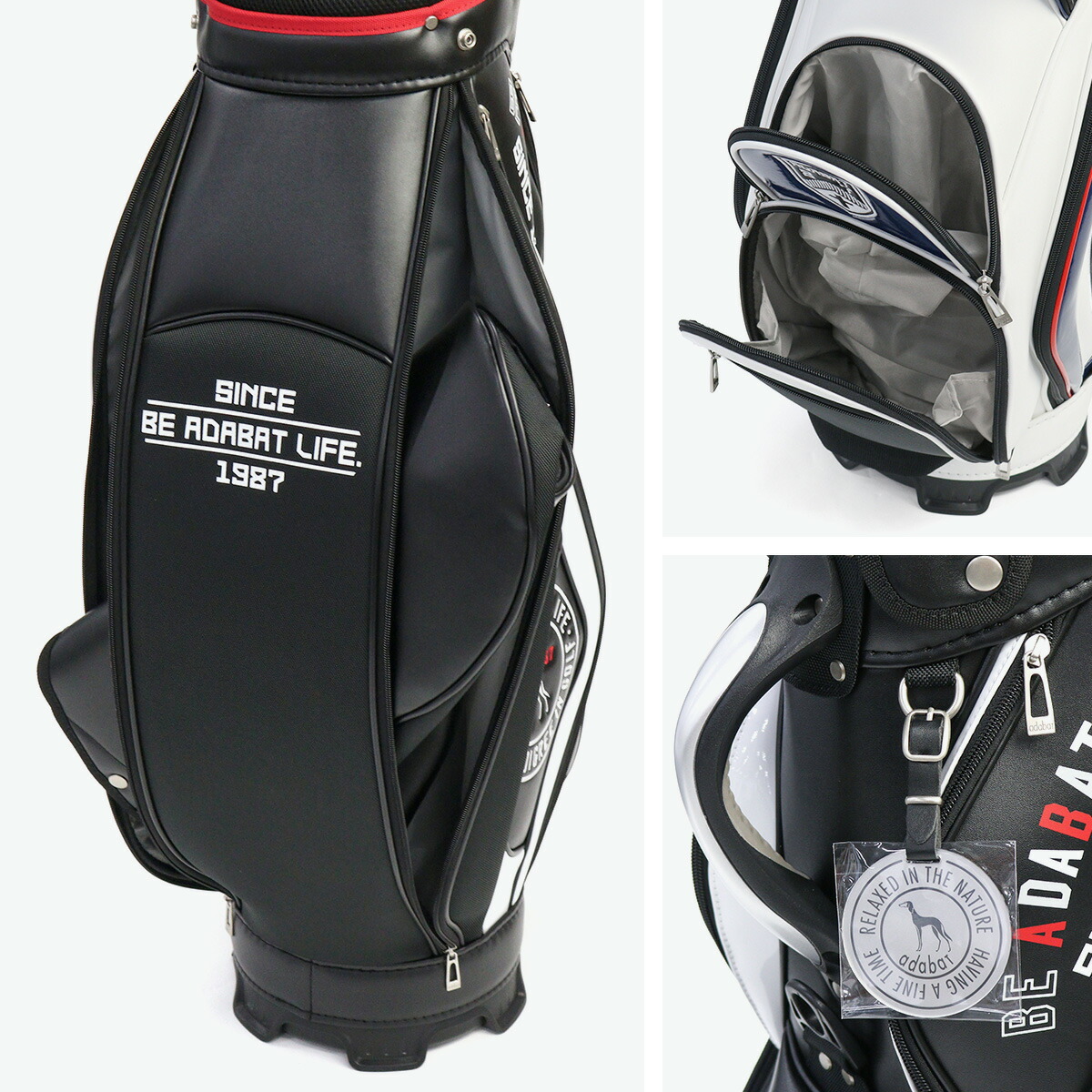 楽天市場】【最大37倍 2/25限定】 アダバット キャディバッグ メンズ