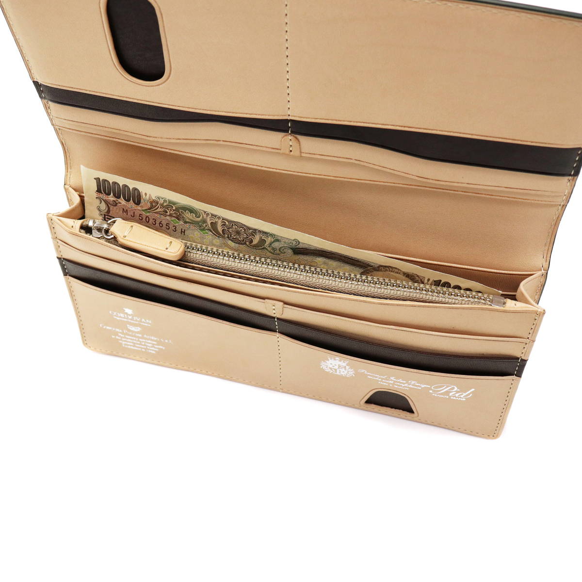 楽天市場】【最大46倍 2/25限定】 ノベルティ付 ピーアイディー 長財布