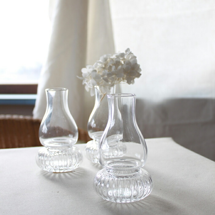 楽天市場】クレイ/luce_7φ12H CLEAR/777-680-000 フラワーベース