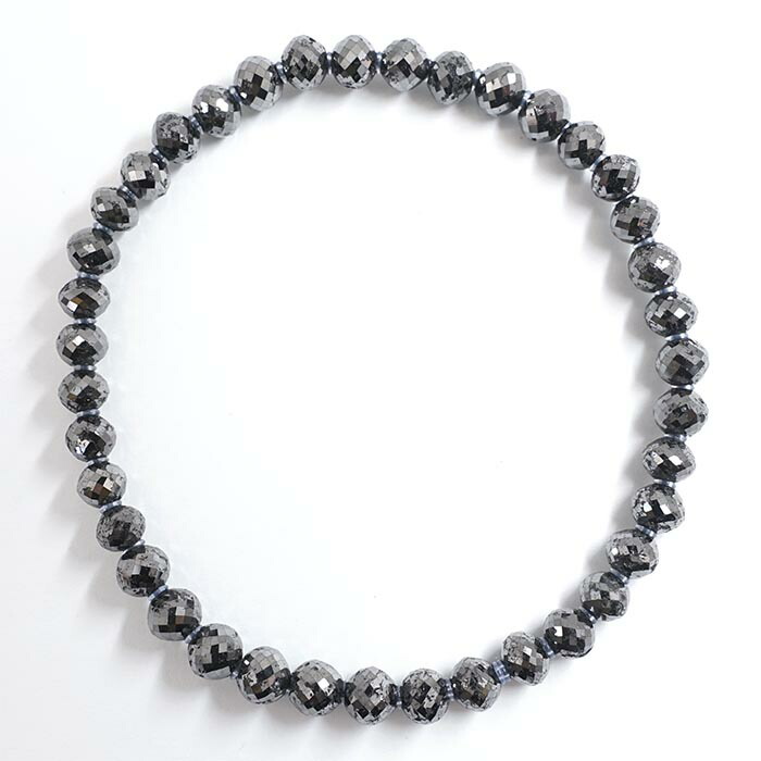 楽天市場】ブラックダイヤモンド 約45.76ct ブレスレット アフリカ産