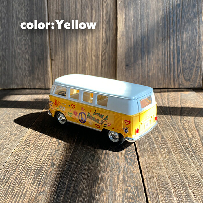 楽天市場】フォルクスワーゲン ワーゲンバス ミニカー ツートンカラー