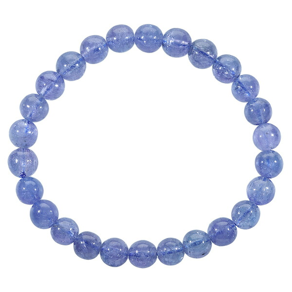 楽天市場】最高品質 タンザナイト ブレスレット 7.8mm 19cm メンズL