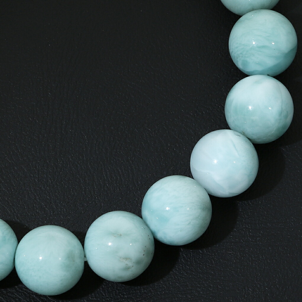 楽天市場】ラリマー ブレスレット 9.5mm 16.5cm レディース S サイズ