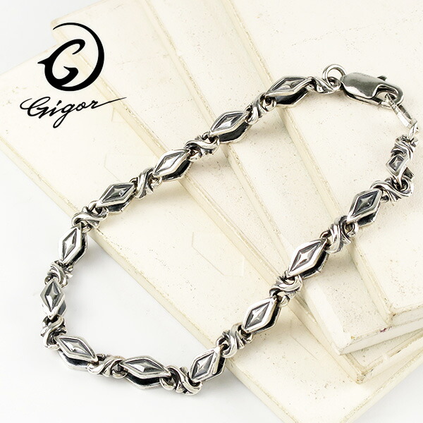 楽天市場】GIGOR ジゴロウ シルバー ブレスレット フリストデザイン