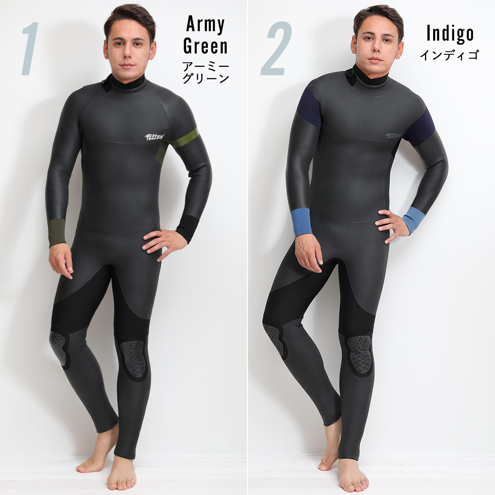 楽天市場】FELLOW セミドライ 5×3mm ウェットスーツ バックジップ