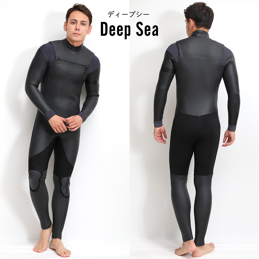楽天市場】FELLOW セミドライ ALL3mm ウェットスーツ チェストジップ