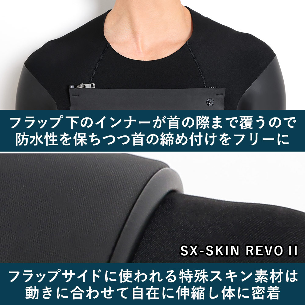 楽天市場】FELLOW セミドライ ALL3mm ウェットスーツ チェストジップ